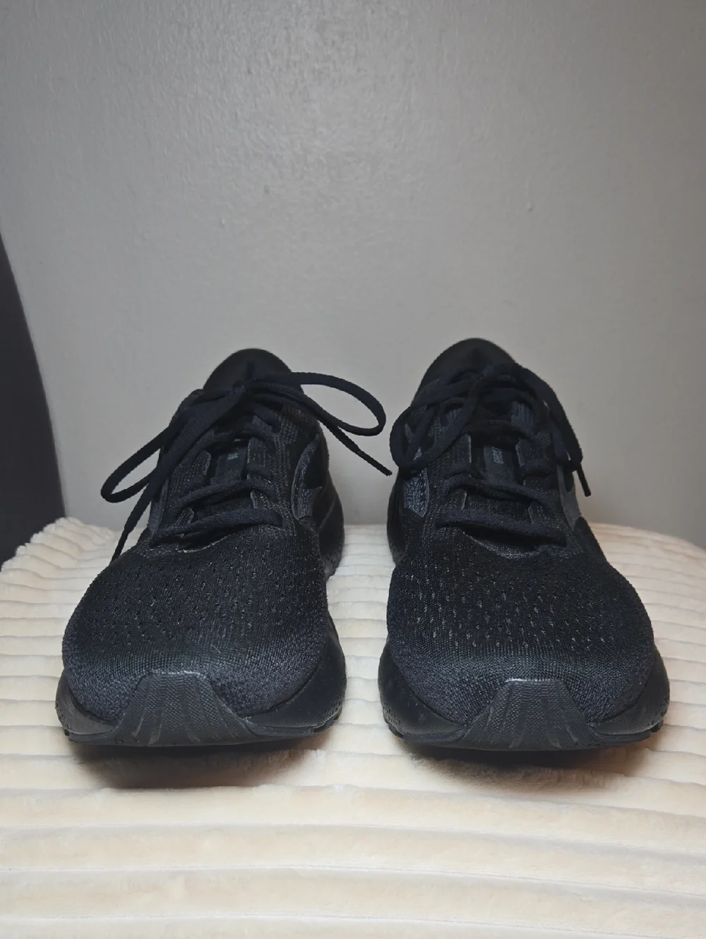 Brooks Ghost 16 Black Running Shoes Sneakers Cushioned Athletic Trainers 14 NOB
